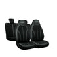 Housses de Sièges Auto Premiumen cuir – Compatibles avec Tous les Véhicules -Full black