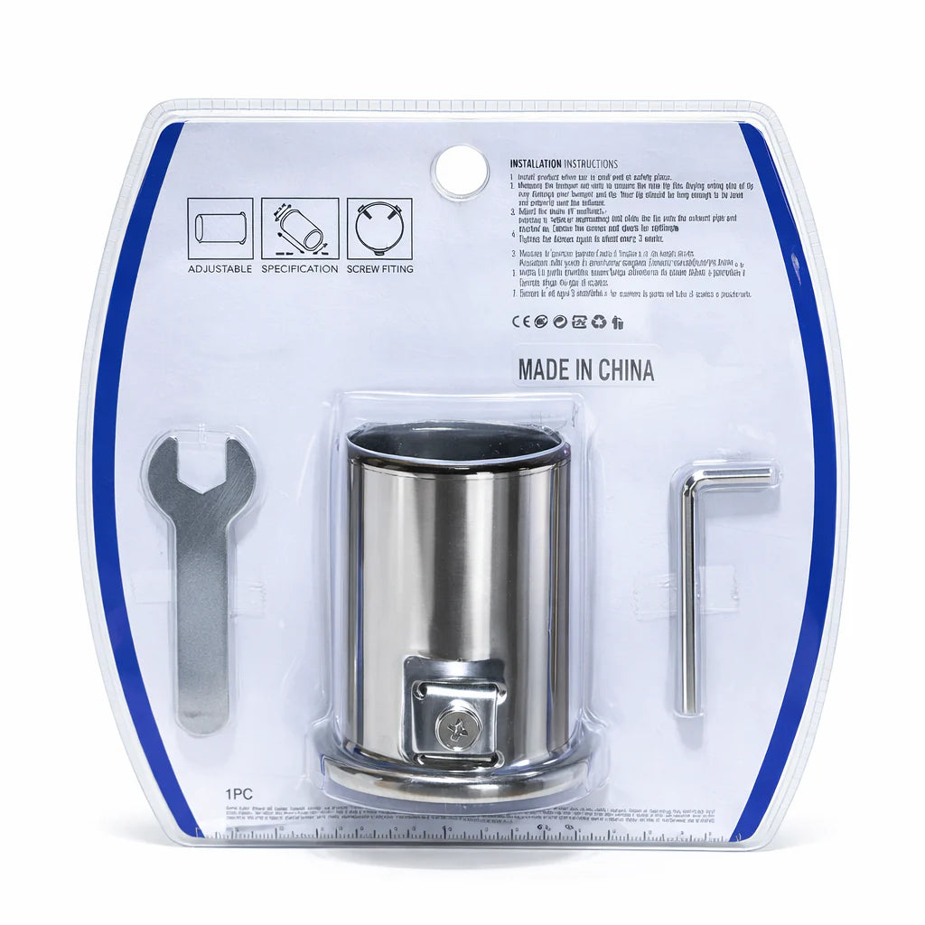 SG-1242911 Embout d'échappement inox 51mm