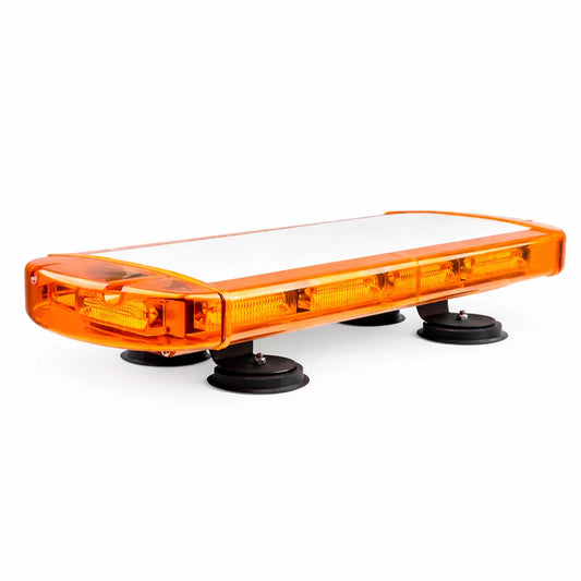 831-80LED-Y/ Feu tournant orange 60Cm/ 12V
