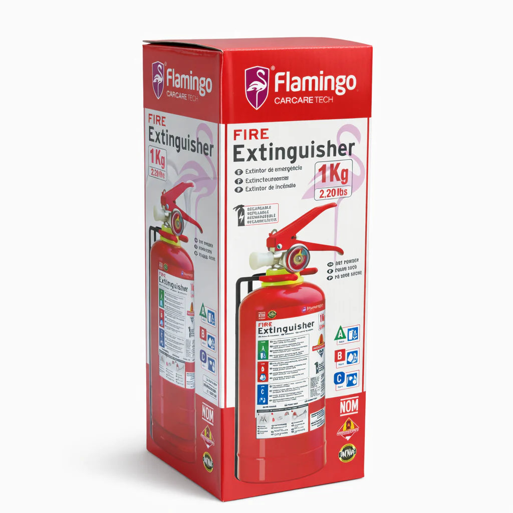 Extincteur rechargeable flamingo
