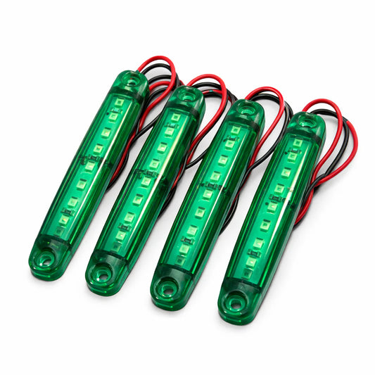 HY-003 4 Feux de position vert 12V 24V