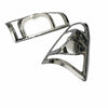 2 Cache feu rouge chrome isuzu D-max 2007-2012