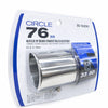 SG-1242901 Embout d'échappement inox 76mm