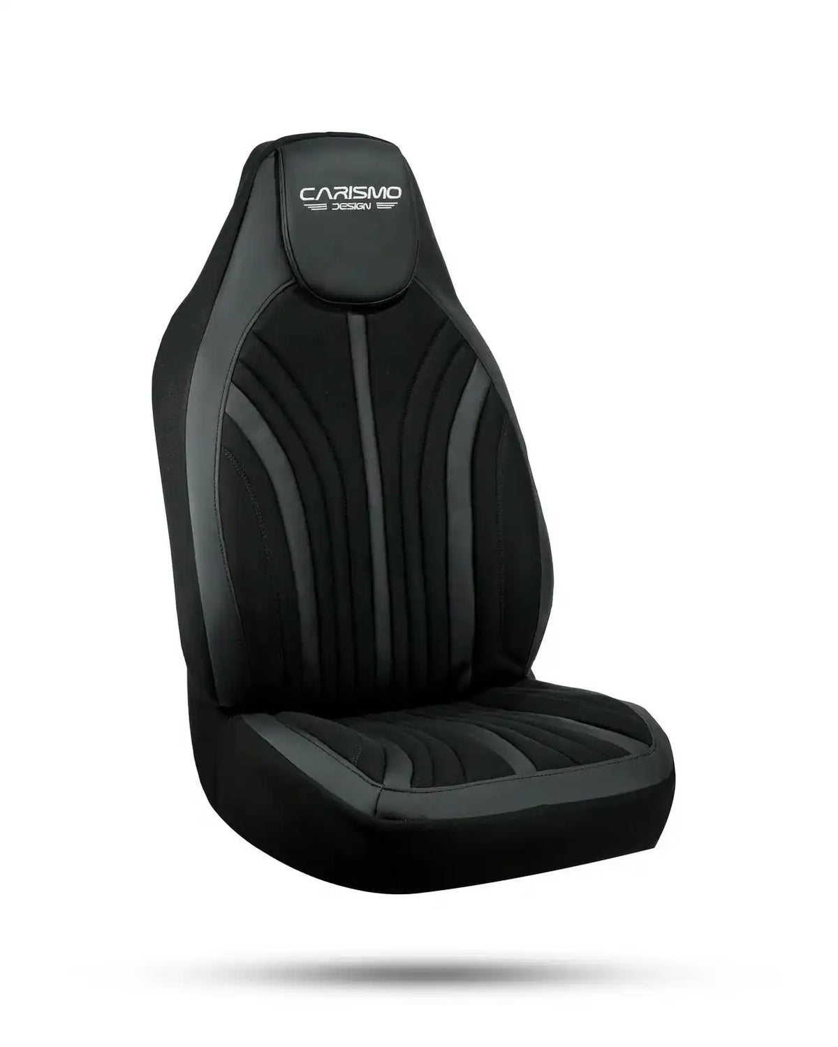 Housses de Sièges Auto Premiumen cuir – Compatibles avec Tous les Véhicules -Full black
