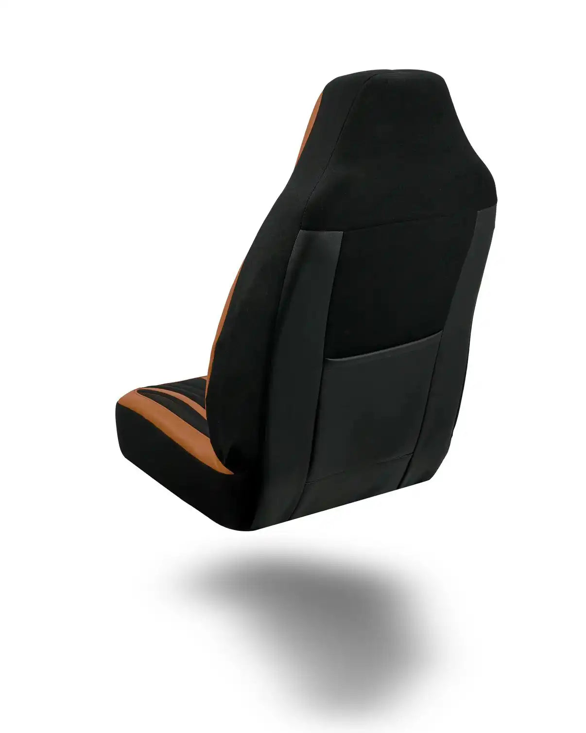 Housses de Sièges Auto Premiumen cuir – Compatibles avec Tous les Véhicules - Full tabac