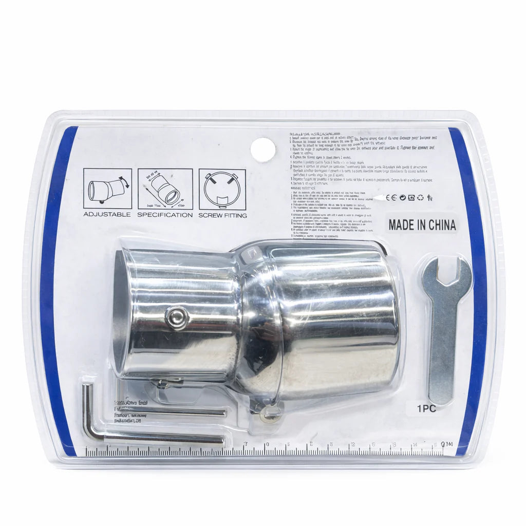 SG-1242901 Embout d'échappement inox 76mm
