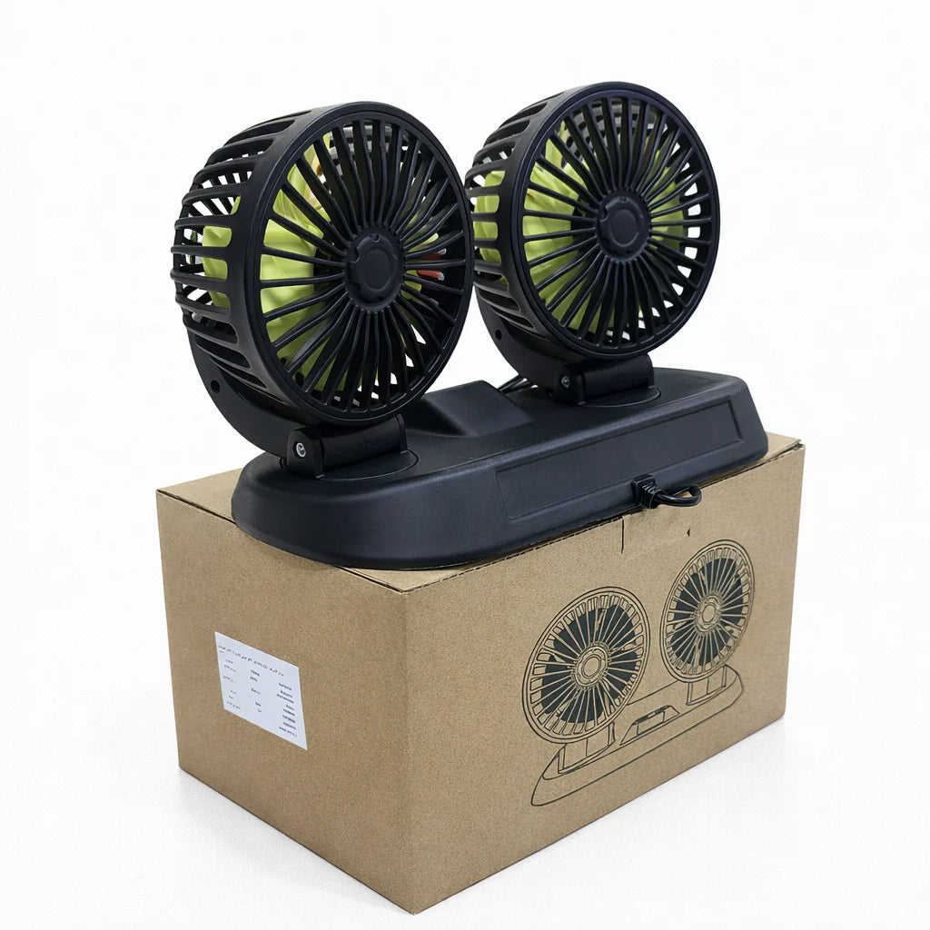 SMG-F2 Ventilateur double tête 12V