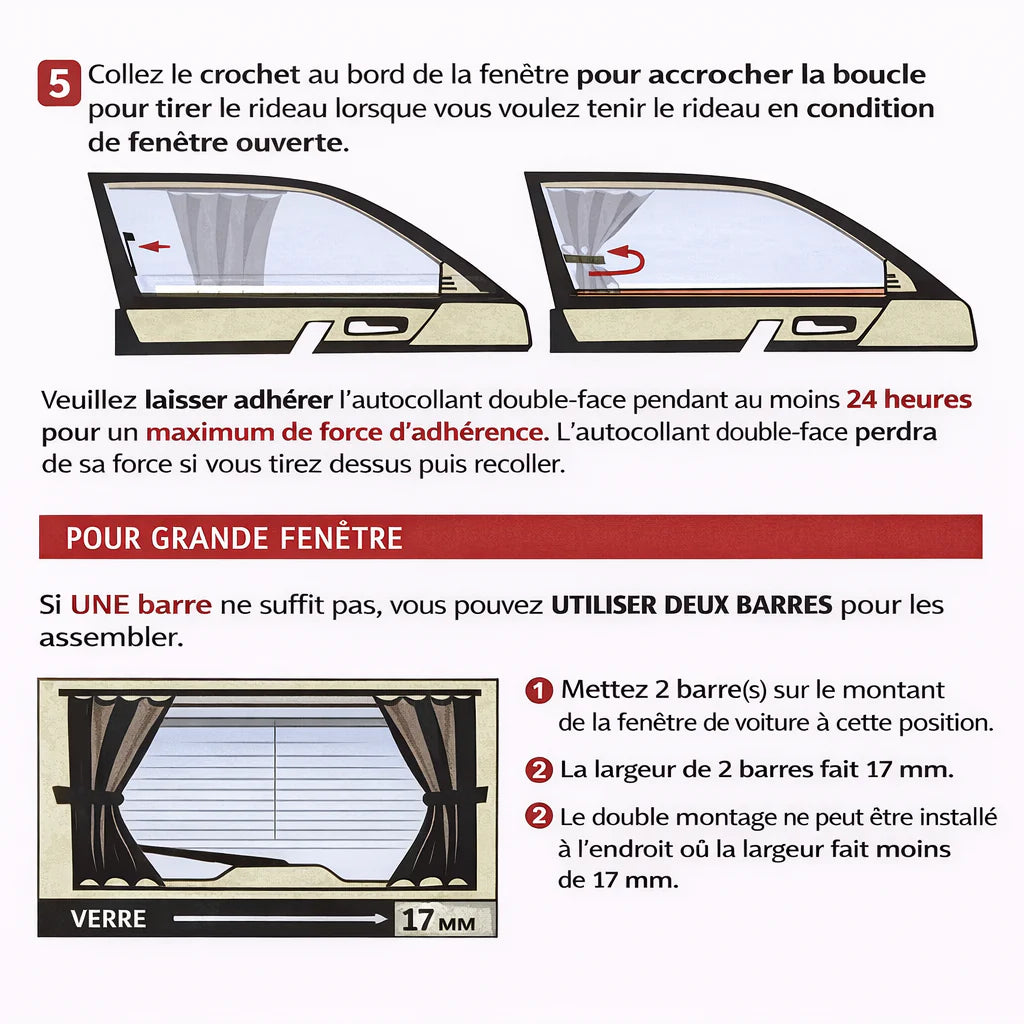 SG-1010 Rideau de coté VIP 50cm 2 pièces