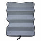 SG-09096 Pare soleil mate gris 140cm x 70cm
