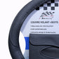 Couvre volant simili cuir + porte mouchoir