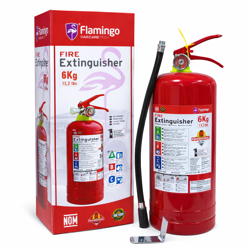 Extincteur rechargeable flamingo