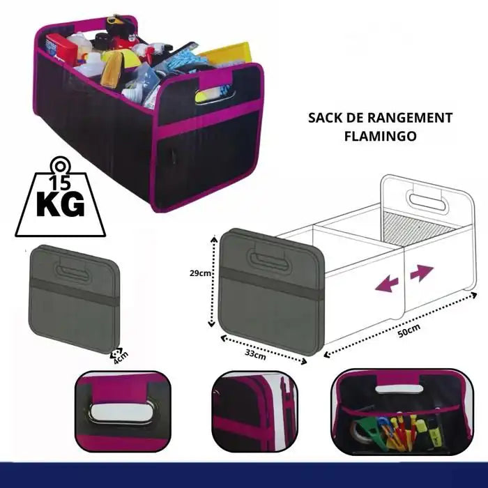 Sac de Rangement Flamingo