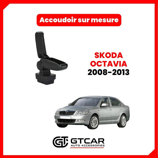 Accoudoir sur mesure Skoda octavia 2008-2013