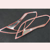 2 Cache optique chromer sur mesure Ford focus 2009-2013