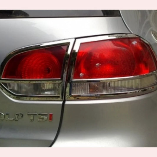 2 cache feu rouge chromer volkswagen golf 6 2007-2011