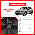 Tapis 7D sur mesure BMW X3 2018-2022
