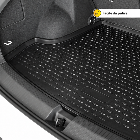 TAPIS SUR MESURE 4D COFFRE PVC RENAULT CLIO 4 2012-2020