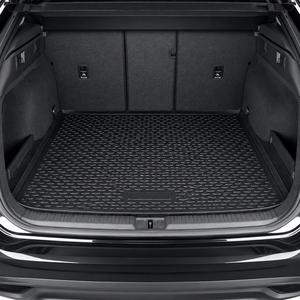TAPIS SUR MESURE 4D COFFRE PVC MERCEDES-BENZ CLASSE C W205 2012-2021