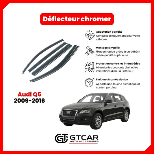 Déflecteur chrome Audi Q5 2009-2016
