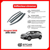 Déflecteur chrome Peugeot 3008 2016-2024