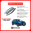 Déflecteur chrome Renault kadjar 2015-2024