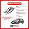 Déflecteur chrome Volkswagen golf 8 2020-2026