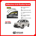 Deflecteur d'air fixation farad 2piece Fiat 500L 2012-2020