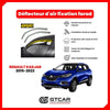 Déflecteur d'air fixation farad 2piece Renault kadjar 2015-2023