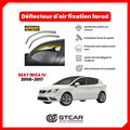 Déflecteur d'air fixation farad 2piece Seat Ibiza IV 2008-2017