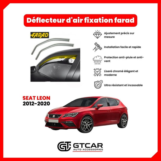 Déflecteur d'air fixation farad 2piece Seat Leon 2012-2020