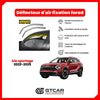 Deflecteur d'air fixation farad 2piece kia sportage 2022-2025