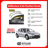 Deflecteur d'air fixation farad 2piece renault megane 3 2008-2016