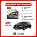 Deflecteur d'air fixation farad 2piece renault megane 4 2017-2025