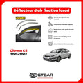 Déflecteur d'air fixation farad 2pieces Citroen C5 2001-2007
