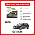 Déflecteur d'air fixation farad 2pieces Kia Ceed 2007-2011