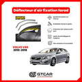 Deflecteur d'air fixation farad 2pieces Volvo V60 2010-2018