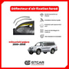 Deflecteur d'air fixation farad 2pieces mitsunishi pajero 2000-2008