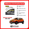 Deflecteur d'air fixation farad 2pieces renault capture 2012-2018