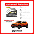 Deflecteur d'air fixation farad 2pieces renault capture 2012-2018