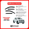 Deflecteur d'air simple noir Volkswagen amarok 2010-2022