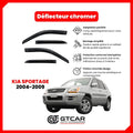 Deflecteur d'air simple noir kia sportage 2004-2009