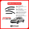 Deflecteur d'air simple noir volkswagen jetta 2012-2019