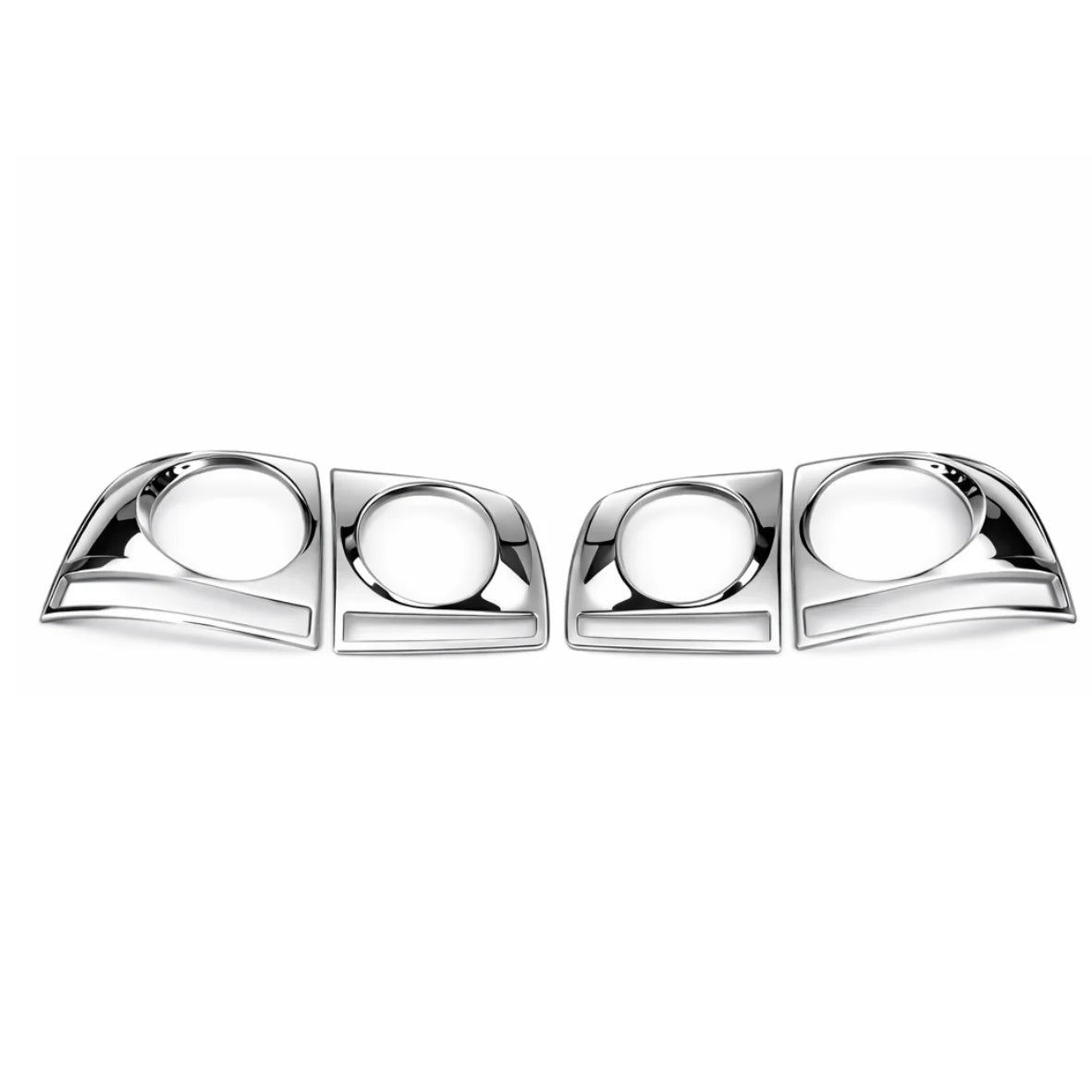 2 Cache feu rouge chromer Volkswagen touareg 2007-2011