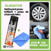 GT10 Gladiator nettoyant jante + peau de chamois bleu 43 x 64