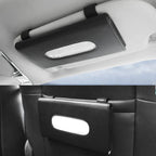 Couvre volant simili cuir + porte mouchoir