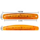 SMG-9LED 4 feux de position 9LED ABS