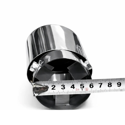 AB-29-CH Embout d'échappement chromer oval