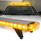 TBD-8400-88LED/ Feux tournant 1,20M sans alarm 12V orange