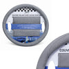 Couvre volant simili cuir + Cache ceinture 38CM