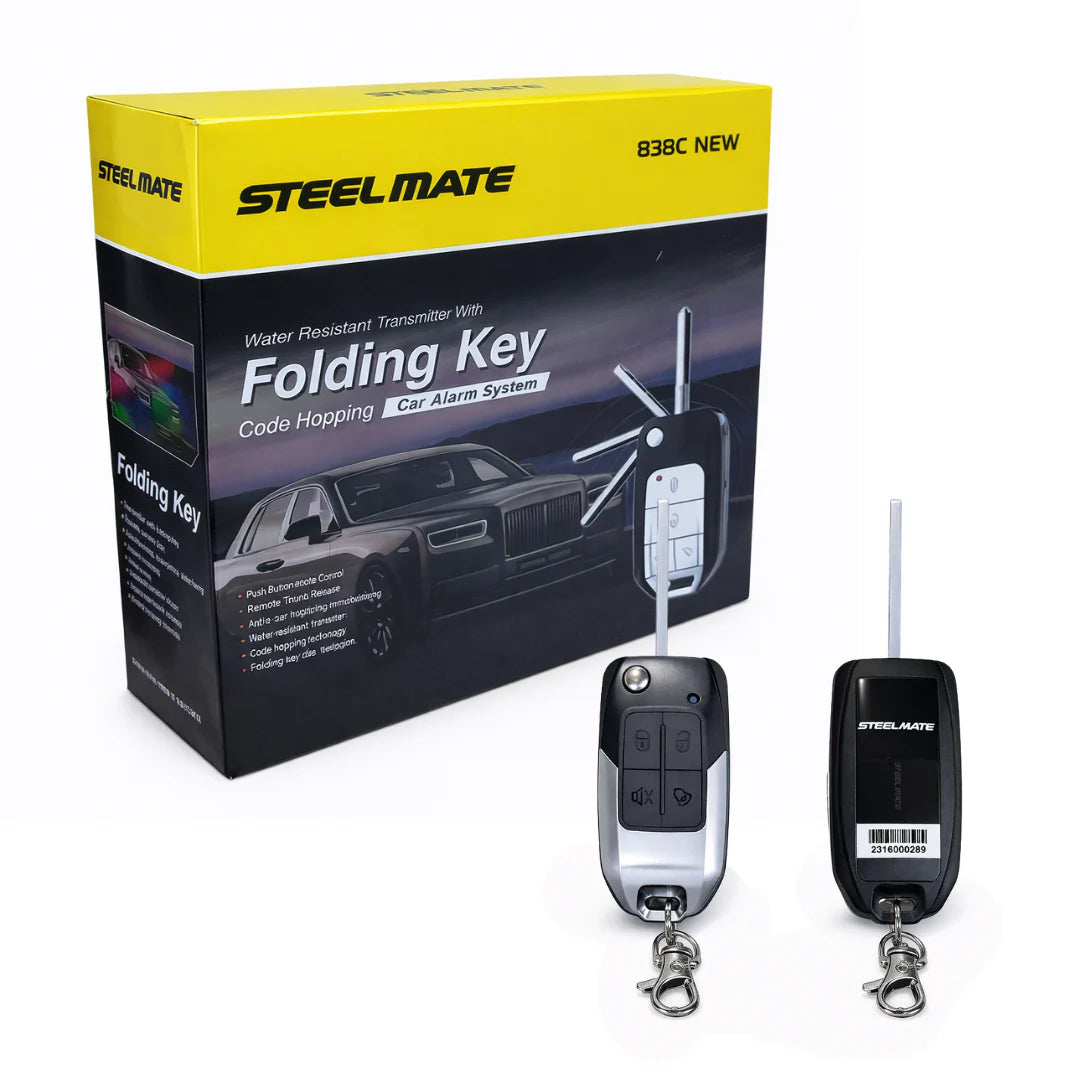 838C-4456 System d'alarme avec clé Steel mate 838C